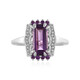 Amethyst-Silberring
