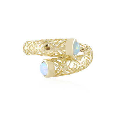 Welo-Opal-Goldring (Ornaments by de Melo)