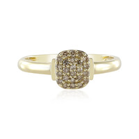 I2 Champagner-Diamant-Goldring (de Melo)