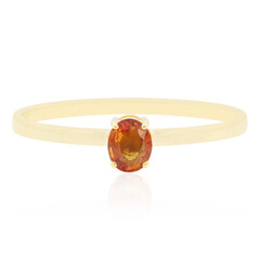 Oranger Saphir-Goldring