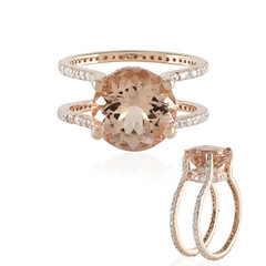 AAA-Pfirsich-Morganit-Goldring (de Melo)