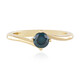 Blauer I2 Brillant-Goldring