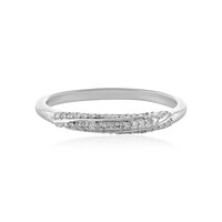 I2 (I) Diamant-Silberring