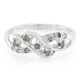 Fancy-Diamant-Silberring