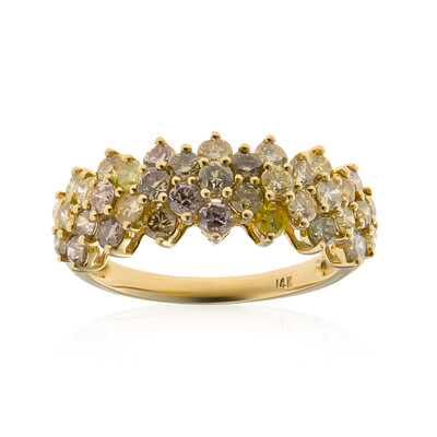 SI2 Fancy-Brillant-Goldring (CIRARI)