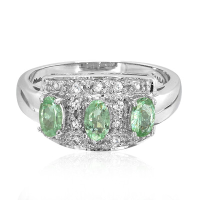 Paraiba-Turmalin-Silberring