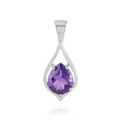 Sibirischer Amethyst-Silberanhänger