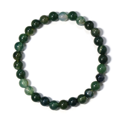Moosachat-Armband