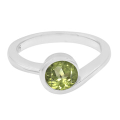 Peridot-Silberring