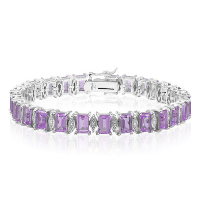 Amethyst-Silberarmband