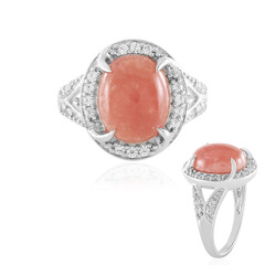 Rhodochrosit-Silberring