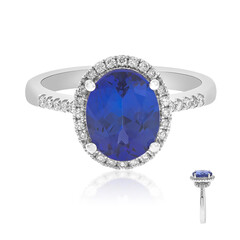 AAA-Tansanit-Goldring (CIRARI)