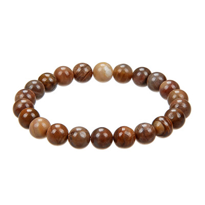 Versteinertes Holz-Armband
