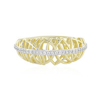 Zirkon-Goldring (Ornaments by de Melo)