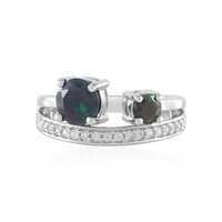 Mezezo-Opal-Silberring (Adela Silber)
