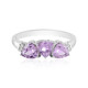 Lavendel-Amethyst-Silberring