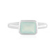 Aqua-Chalzedon-Silberring
