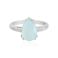 Paraiba-Opal-Silberring