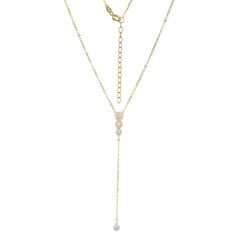 Zirkon-Silbercollier