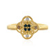 I3 Diamant-Silberring