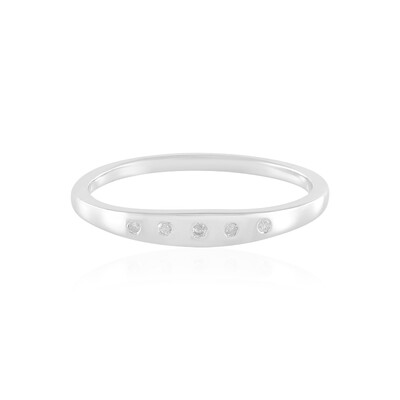 I2 (I) Diamant-Silberring