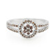 Fancy-Diamant-Silberring
