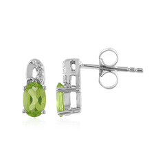 Arizona-Peridot-Silberohrringe