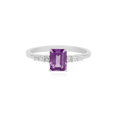 Sibirischer Amethyst-Silberring