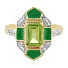 Peridot-Silberring