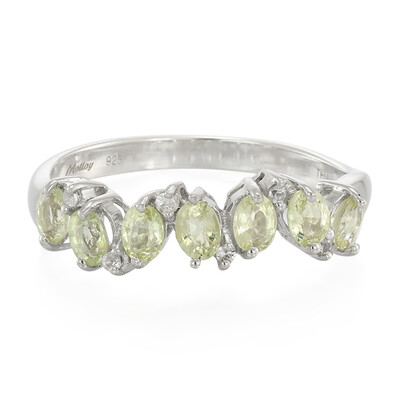 Paraiba-Turmalin-Silberring