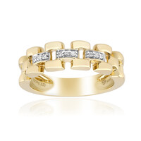 SI1 (G) Brillant-Silberring