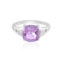 Lavendel-Amethyst-Silberring