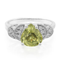 Kupfer-Turmalin-Goldring