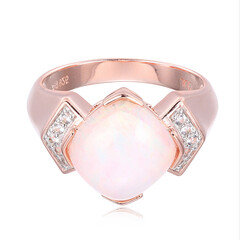 Australischer Opal-Silberring
