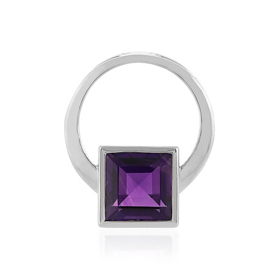 Amethyst-Silberanhänger (MONOSONO COLLECTION)