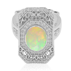 Welo-Opal-Silberring (Dallas Prince Designs)