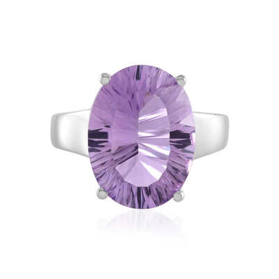 Lavendel-Amethyst-Silberring