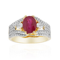 Burmesischer Rubin-Goldring (Rifkind 1894 Collection)