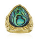 Abalone-Muschel-Silberring (Art of Nature)