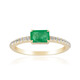 Sambia-Smaragd-Goldring