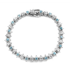 Zirkon-Silberarmband (Dallas Prince Designs)