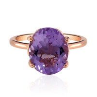 Bolivianischer Amethyst-Silberring