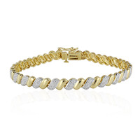 I3 (I) Diamant-Silberarmband