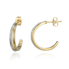 I3 (I) Diamant-Messingohrringe (Juwelo Style)
