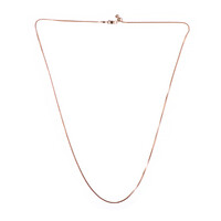 Silber-Franco-Kette - 5,54 g - 61 cm - rosévergoldet