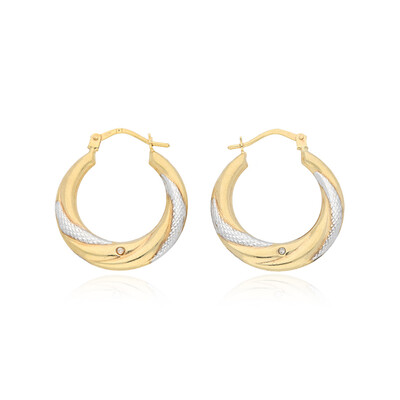PK (H) Diamant-Goldohrringe