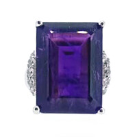 Sambia-Amethyst-Silberring