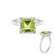Arizona-Peridot-Silberring