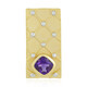 Sambia-Amethyst-Silberanhänger (MONOSONO COLLECTION)