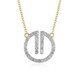I3 (J) Diamant-Silbercollier